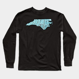 Customizable North Carolina “home” heart Long Sleeve T-Shirt